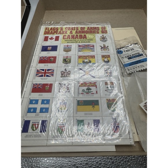 RARE Unitrade 2008 Canadian Stamp Collectors Kit.. (Hinges And Tongs Missing) - Picture 4 of 11